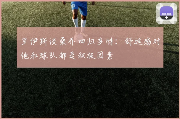 罗伊斯谈桑乔回归多特：舒适感对他和球队都是积极因素